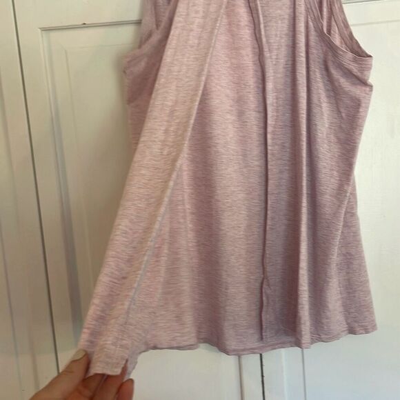 Lululemon purple all tied up open back tank size M - Picture 7 of 11